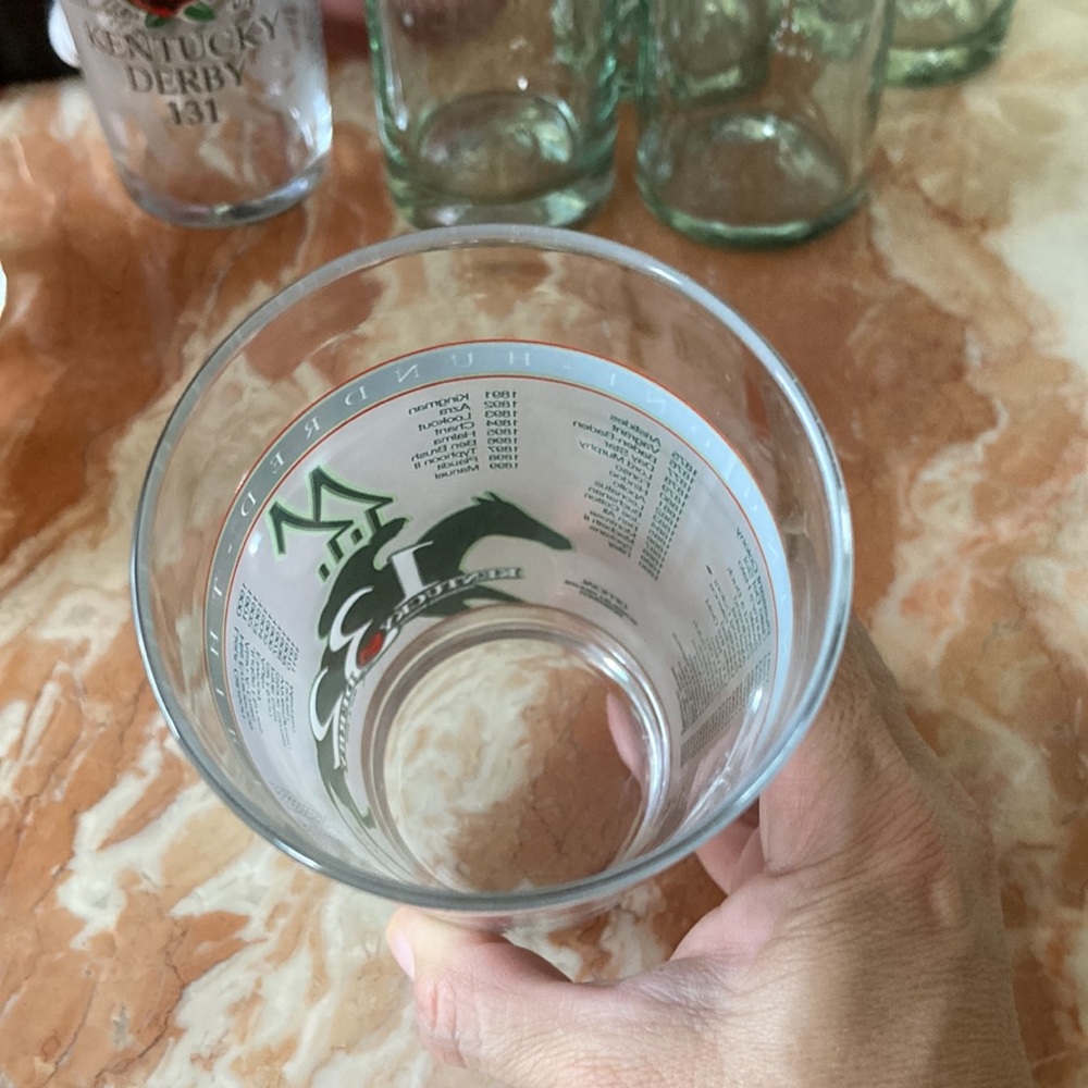 Official Kentucky Derby 132nd Mint Julep Glass - Picture 4 of 5